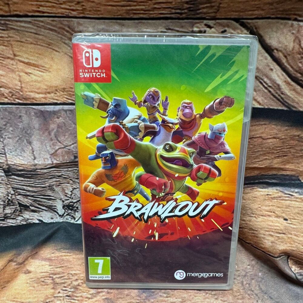 Brawlout Nintendo Switch Video Game Multiplayer Platform Fighter